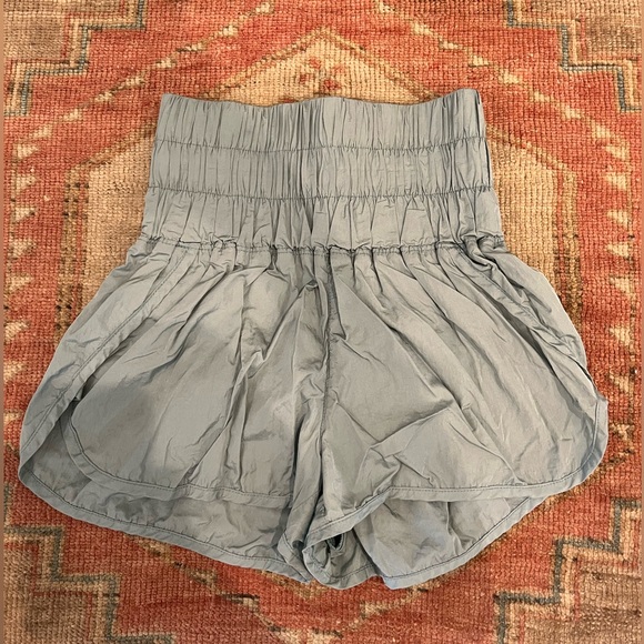 Free People Pants - Free People The Way Home Teal Blue Shorts